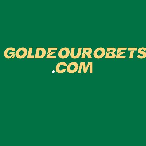 Logo da GOLDEOUROBETS